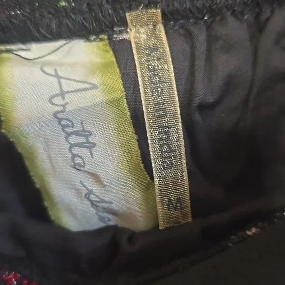 NWT Aratta Dark Rose Embroidered Skirt. Medium - Picture 7 of 14